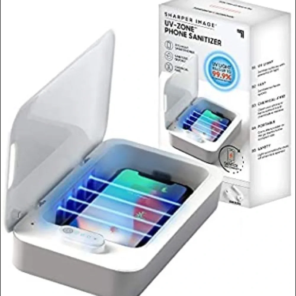 SHARPER IMAGE UV PHONE SANITIZER